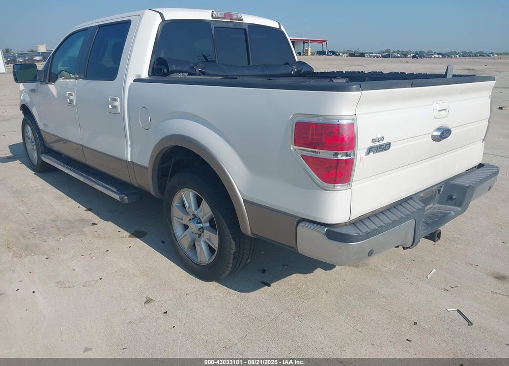 2011 FORD F-150 VIN: 1FTFW1CT7BFB54581