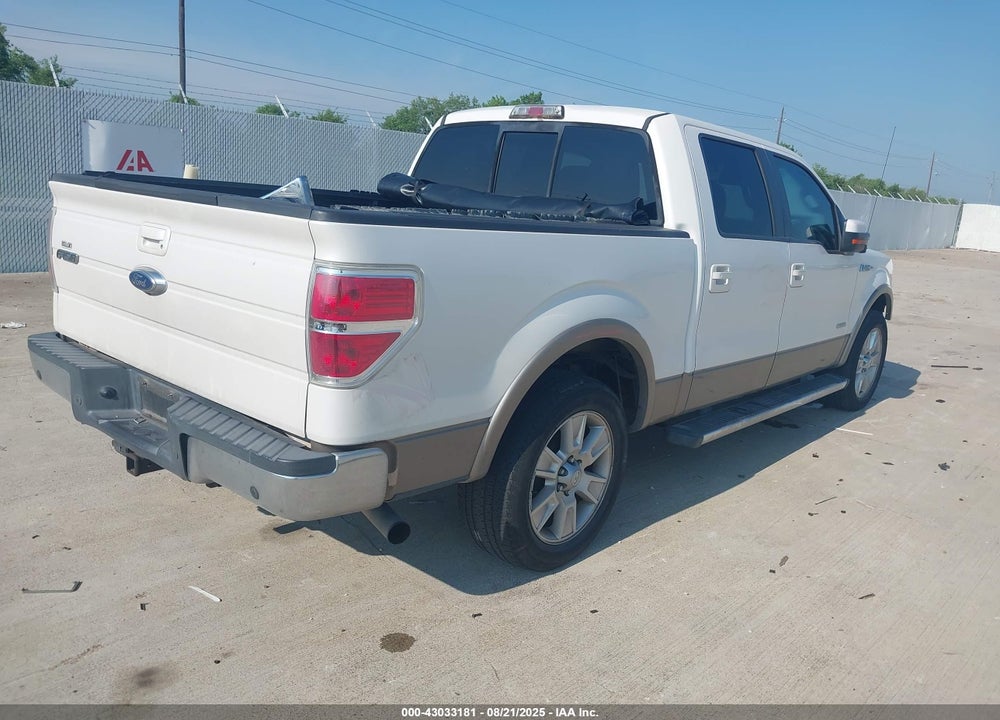 2011 FORD F-150 VIN: 1FTFW1CT7BFB54581