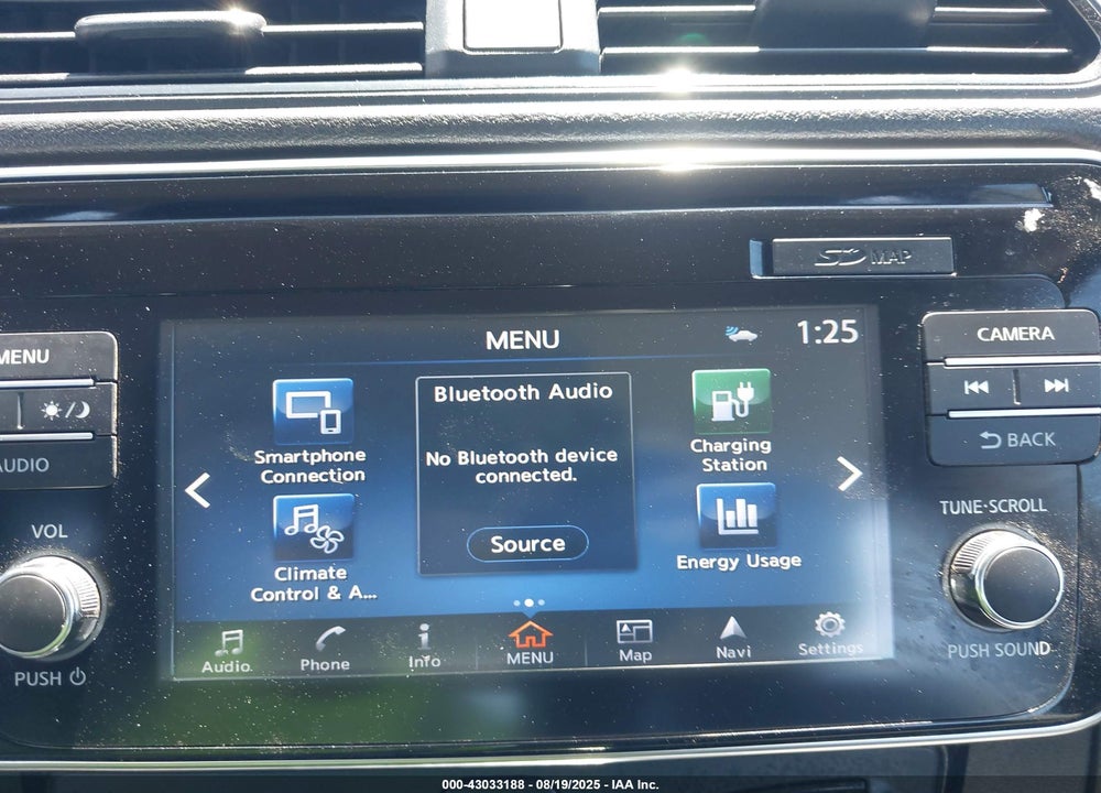2019 NISSAN LEAF VIN: 1N4AZ1CP1KC305748