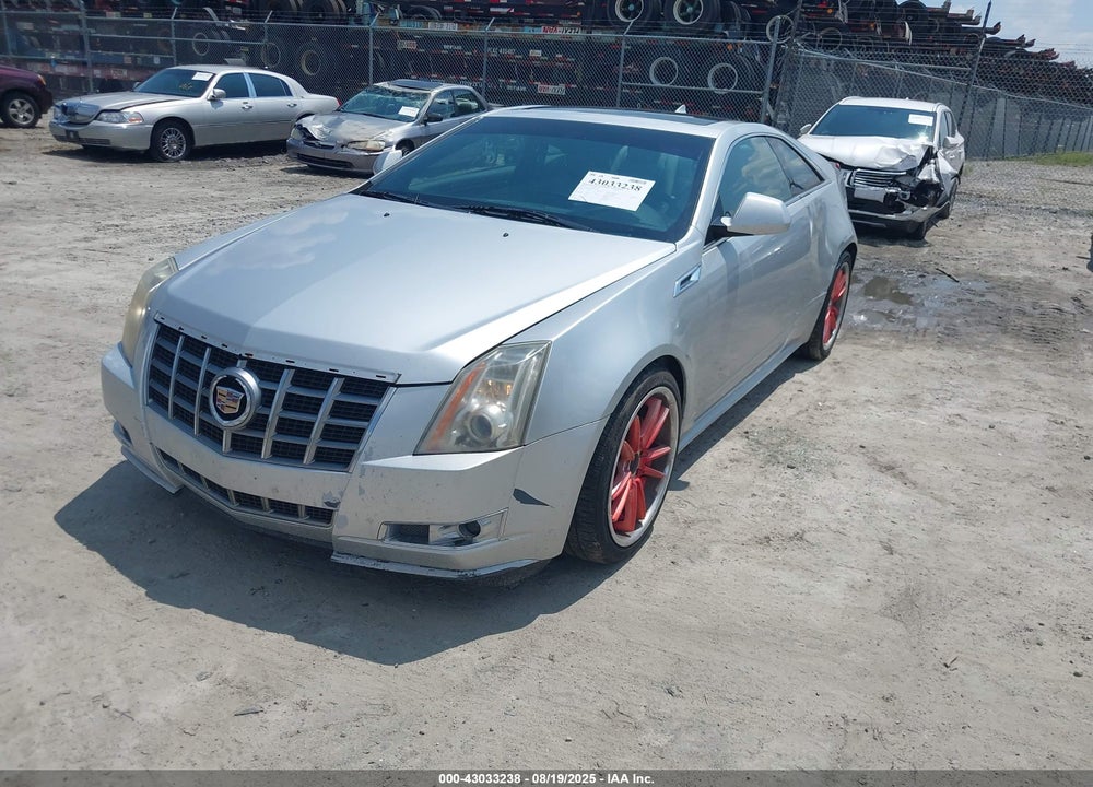 2013 CADILLAC CTS VIN: 1G6DK1E36D0102092