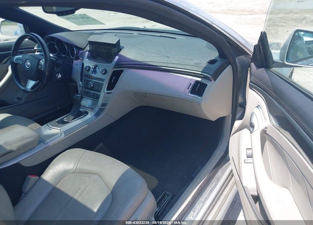 2013 CADILLAC CTS VIN: 1G6DK1E36D0102092