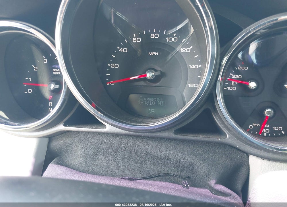2013 CADILLAC CTS VIN: 1G6DK1E36D0102092