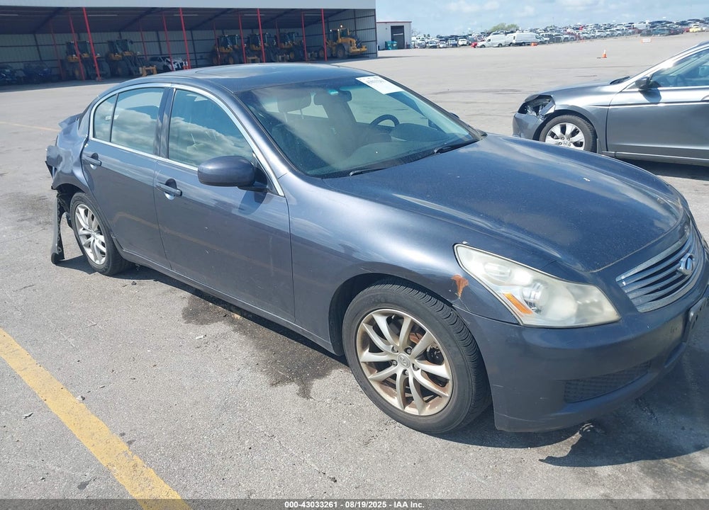 2007 INFINITI G35X VIN: JNKBV61F27M803264