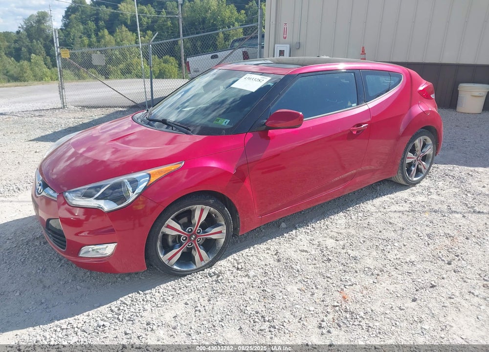2017 HYUNDAI VELOSTER VALUE EDITION VIN: KMHTC6AD1HU320470