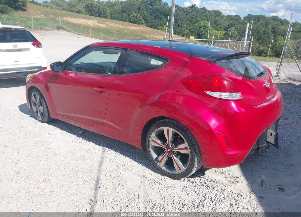 2017 HYUNDAI VELOSTER VALUE EDITION VIN: KMHTC6AD1HU320470