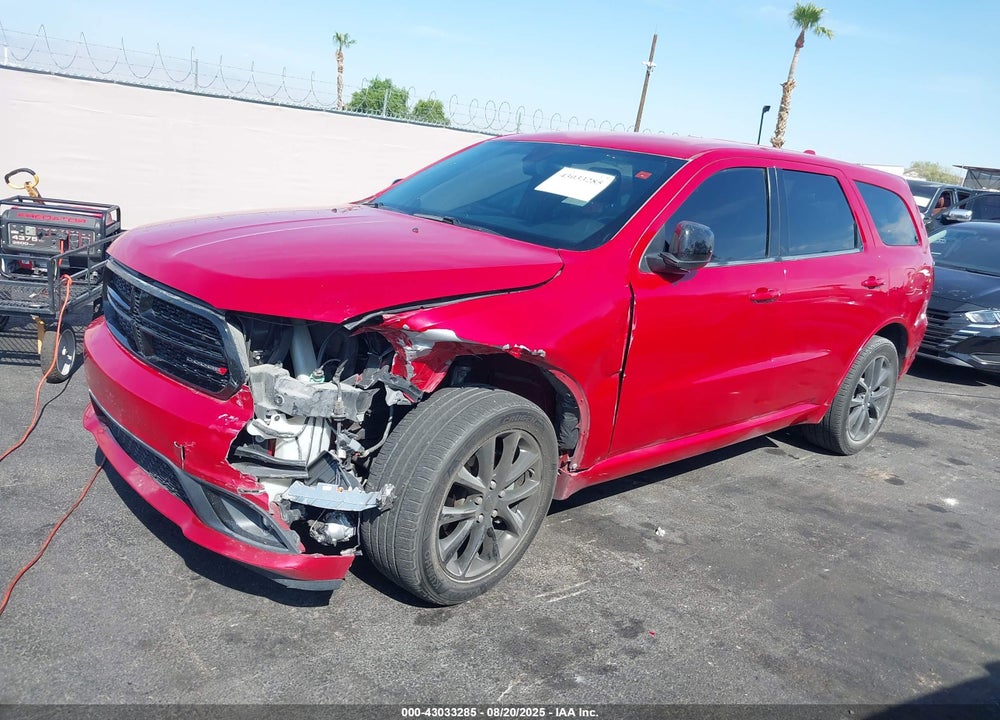 2018 DODGE DURANGO VIN: 1C4RDHAG7JC205580