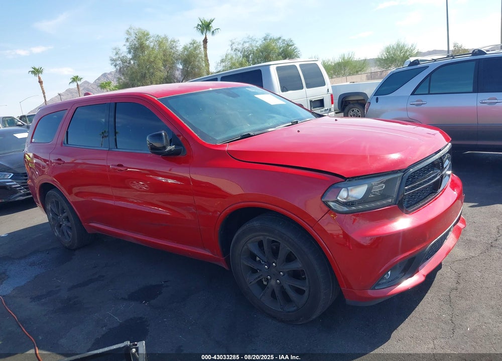 2018 DODGE DURANGO VIN: 1C4RDHAG7JC205580