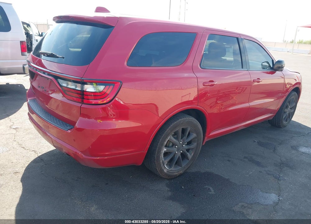 2018 DODGE DURANGO VIN: 1C4RDHAG7JC205580