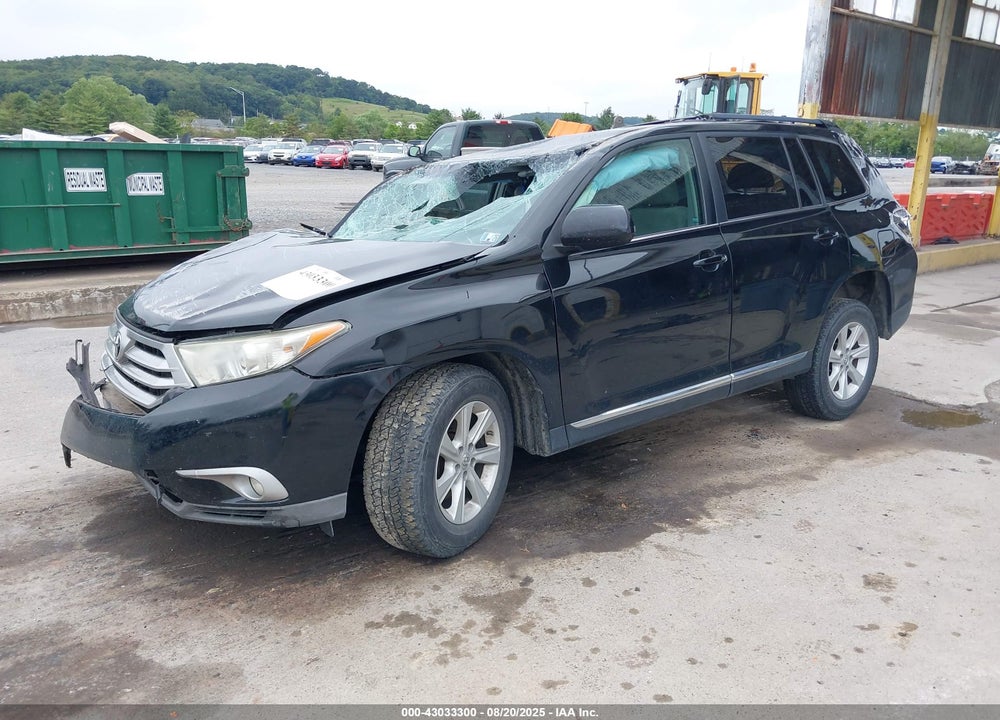 2013 TOYOTA HIGHLANDER VIN: 5TDBK3EH1DS183303