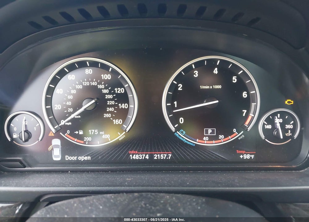 2014 BMW 535I VIN: WBA5B1C53EDZ37189