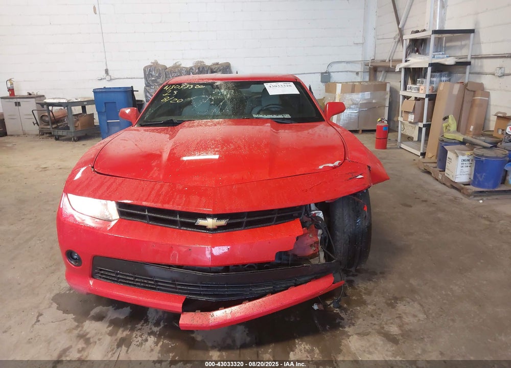 2015 CHEVROLET CAMARO VIN: 2G1FD1E32F9111597