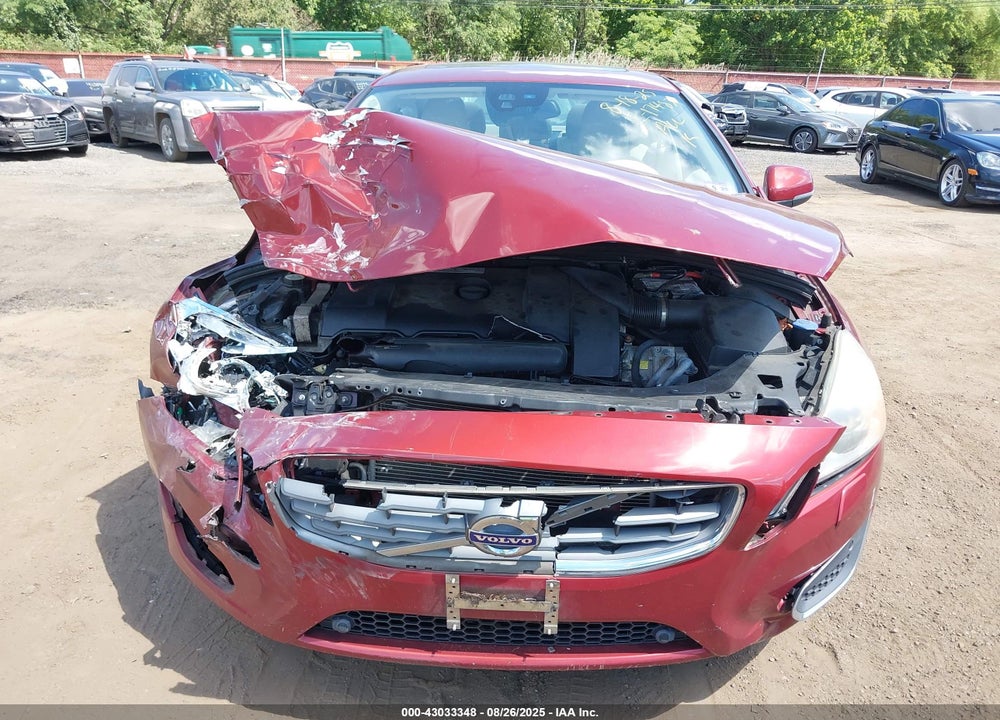 2012 VOLVO S60 VIN: YV1902FH5C2054011