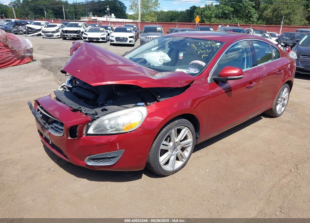 2012 VOLVO S60 VIN: YV1902FH5C2054011