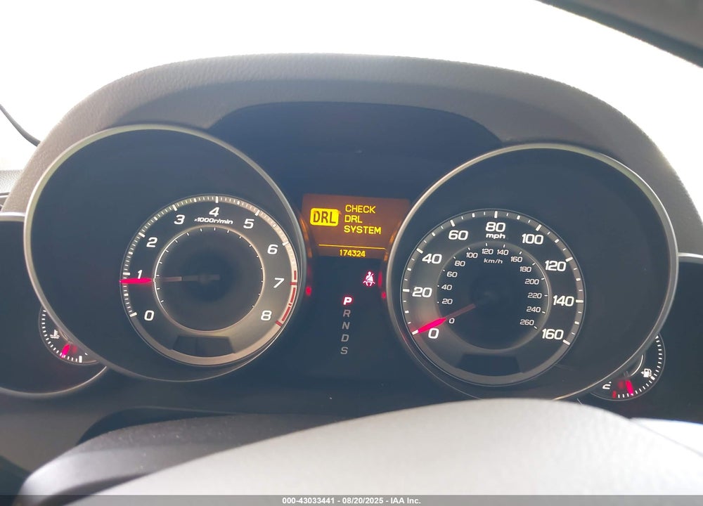2012 ACURA MDX VIN: 2HNYD2H39CH530074
