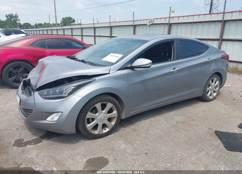 2013 HYUNDAI ELANTRA VIN: KMHDH4AE0DU918854