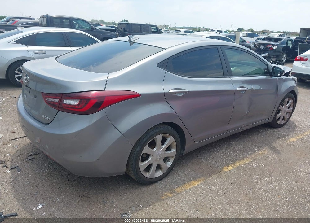 2013 HYUNDAI ELANTRA VIN: KMHDH4AE0DU918854