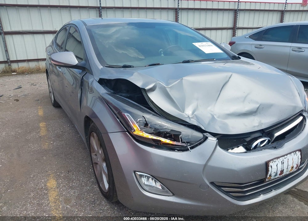 2013 HYUNDAI ELANTRA VIN: KMHDH4AE0DU918854