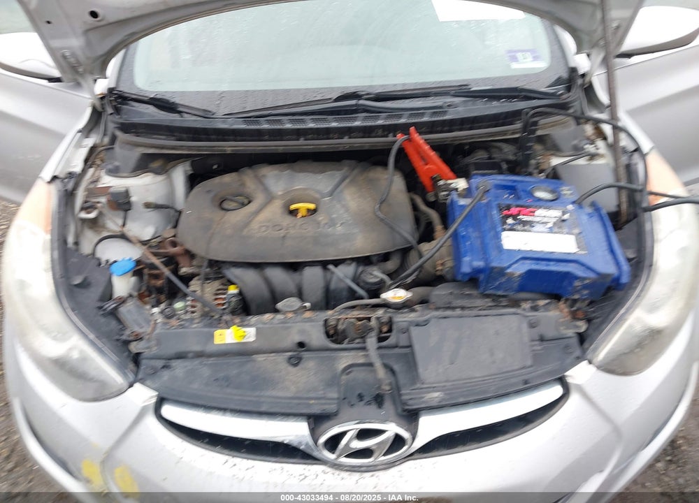 2013 HYUNDAI ELANTRA VIN: KMHDH4AE0DU595289
