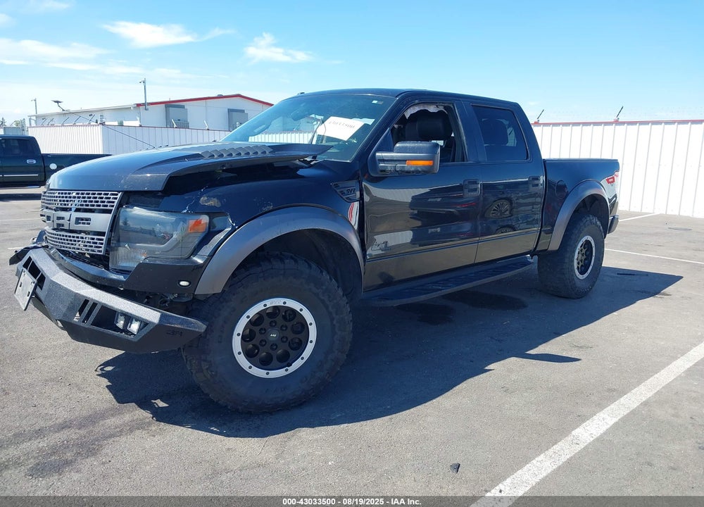 2013 FORD F-150 SVT RAPTOR VIN: 1FTFW1R67DFC13228