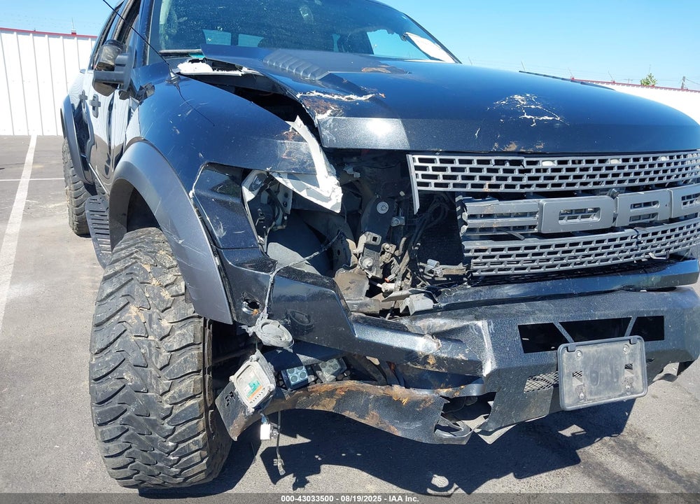 2013 FORD F-150 SVT RAPTOR VIN: 1FTFW1R67DFC13228