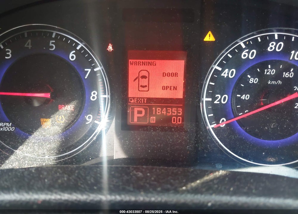 2009 INFINITI G37 JOURNEY VIN: JNKCV61EX9M310155