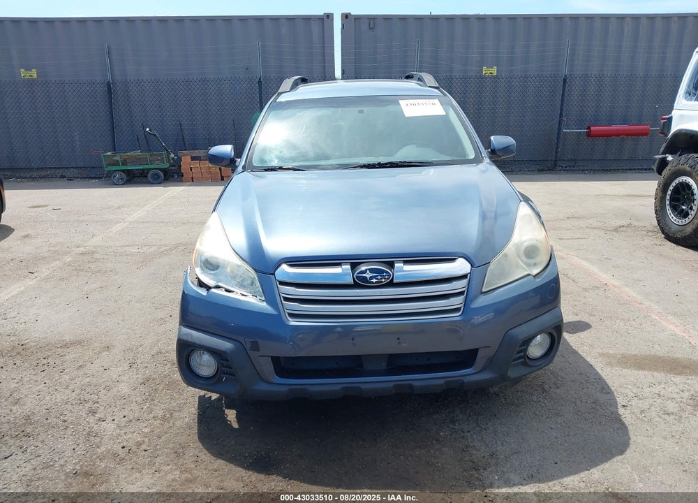 2013 SUBARU OUTBACK 2.5I PREMIUM VIN: 4S4BRBBC8D3320622