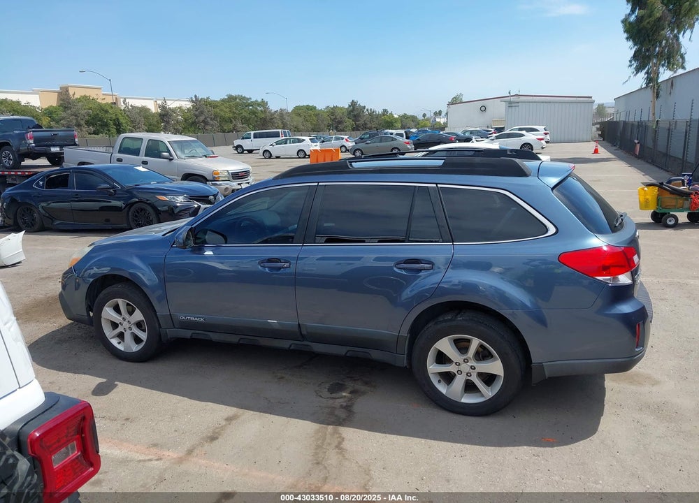2013 SUBARU OUTBACK 2.5I PREMIUM VIN: 4S4BRBBC8D3320622