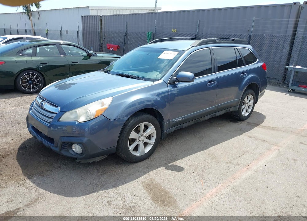 2013 SUBARU OUTBACK 2.5I PREMIUM VIN: 4S4BRBBC8D3320622