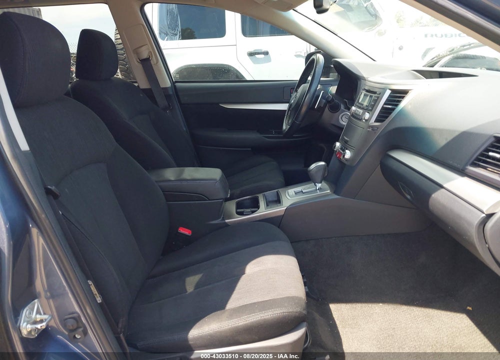 2013 SUBARU OUTBACK 2.5I PREMIUM VIN: 4S4BRBBC8D3320622