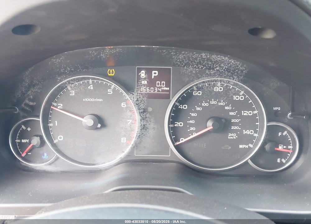 2013 SUBARU OUTBACK 2.5I PREMIUM VIN: 4S4BRBBC8D3320622