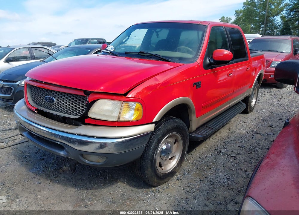 2001 FORD F-150 KING RANCH EDITION/LARIAT/XLT VIN: 1FTRW08L21KD59392