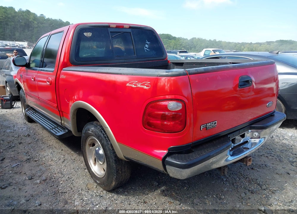2001 FORD F-150 KING RANCH EDITION/LARIAT/XLT VIN: 1FTRW08L21KD59392