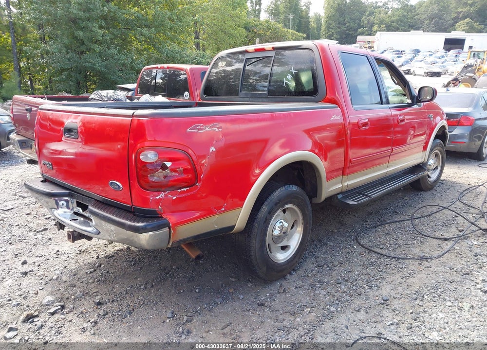 2001 FORD F-150 KING RANCH EDITION/LARIAT/XLT VIN: 1FTRW08L21KD59392
