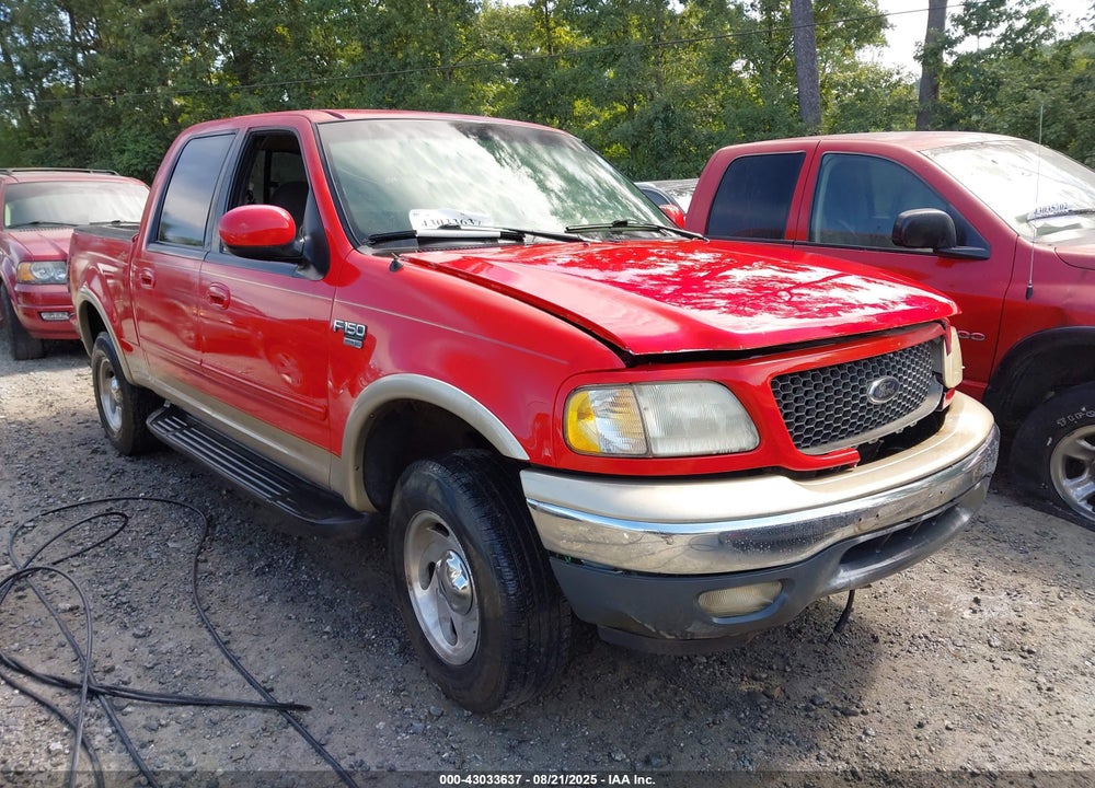 2001 FORD F-150 KING RANCH EDITION/LARIAT/XLT VIN: 1FTRW08L21KD59392