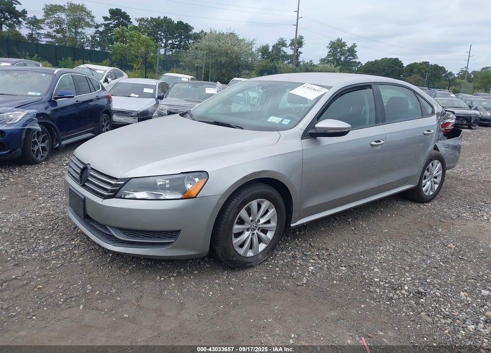 2012 VOLKSWAGEN PASSAT VIN: 1VWAP7A36CC032064