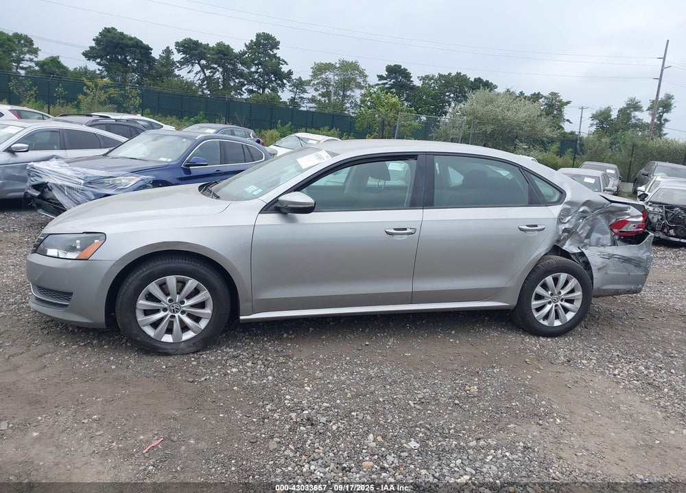2012 VOLKSWAGEN PASSAT VIN: 1VWAP7A36CC032064