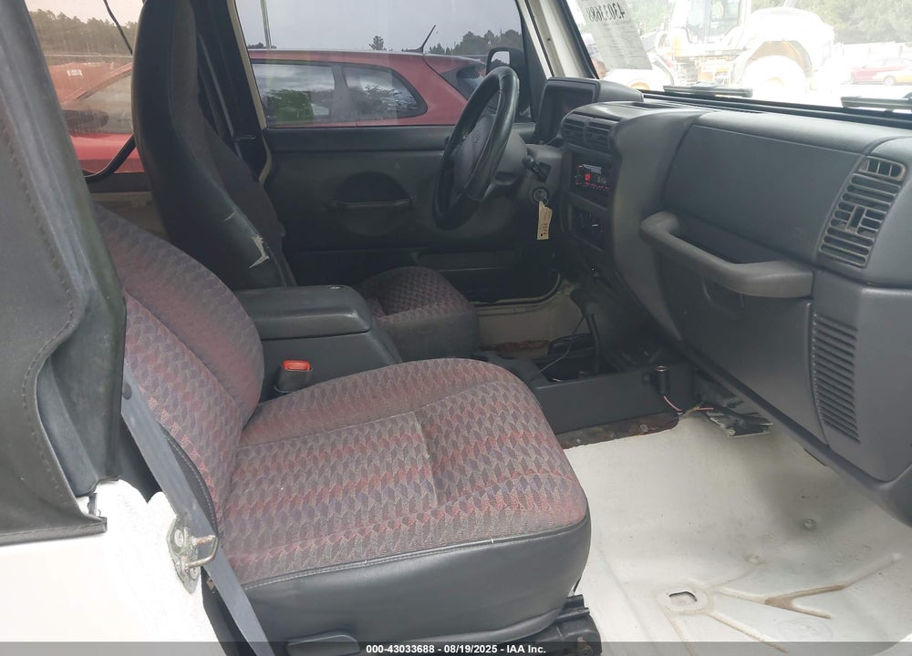 1999 JEEP WRANGLER SPORT VIN: 1J4FY19S6XP415901