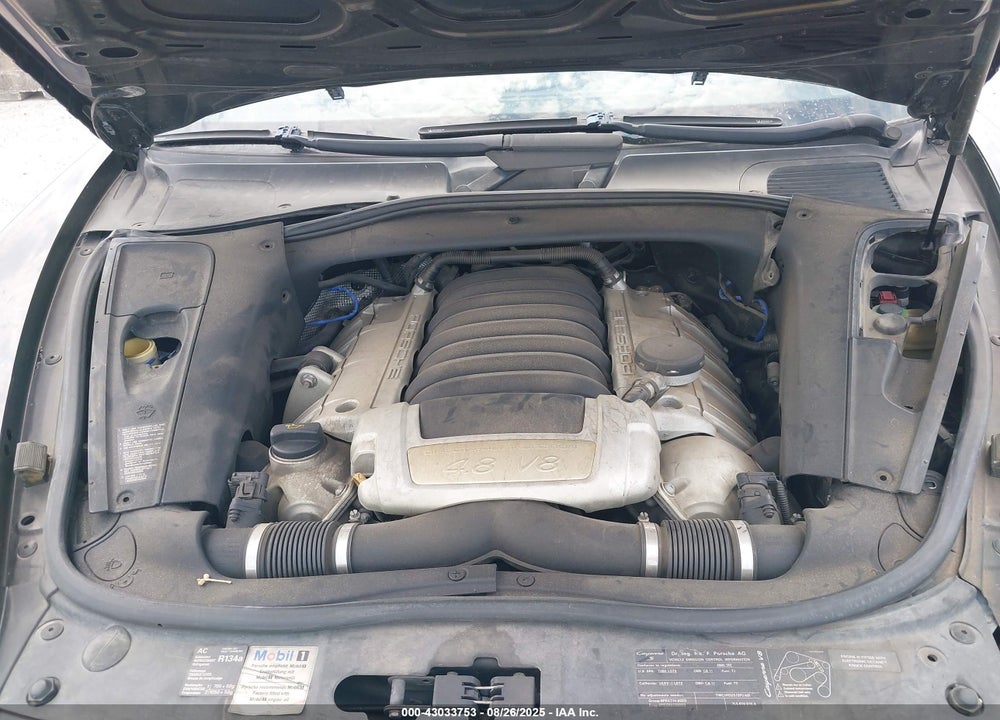 2008 PORSCHE CAYENNE S VIN: WP1AB29P38LA36171