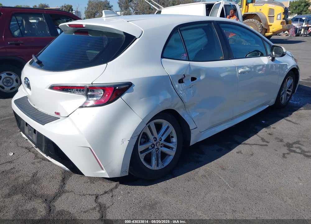 2021 TOYOTA COROLLA SE VIN: JTND4MBE7M3141606