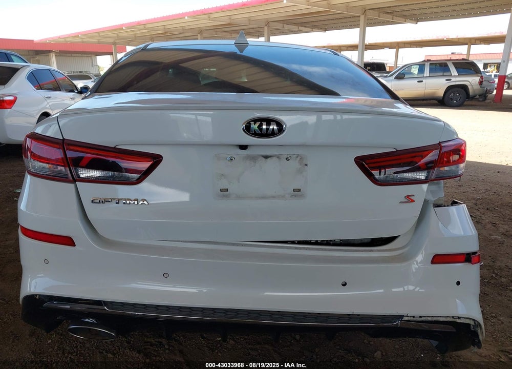 2019 KIA OPTIMA VIN: 5XXGT4L34KG361252