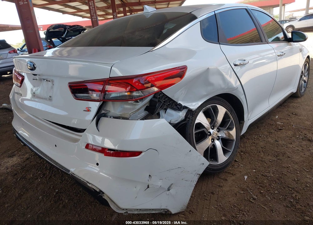 2019 KIA OPTIMA VIN: 5XXGT4L34KG361252