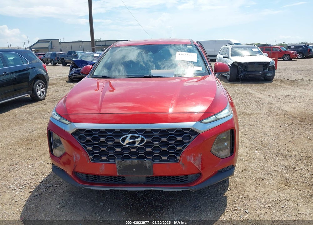 2019 HYUNDAI SANTA FE VIN: 5NMS23AD5KH088536