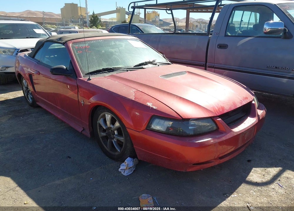 2002 FORD MUSTANG VIN: 1FAFP444X2F224232