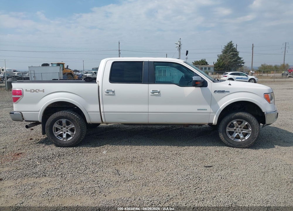 2013 FORD F-150 LARIAT VIN: 1FTFW1ET1DFA68344