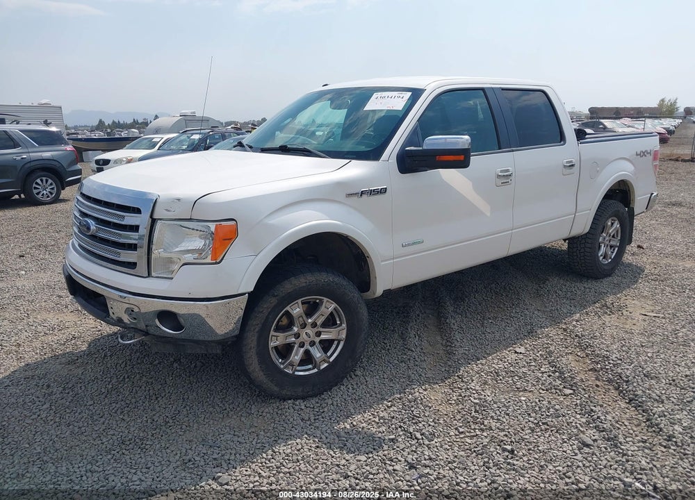 2013 FORD F-150 LARIAT VIN: 1FTFW1ET1DFA68344