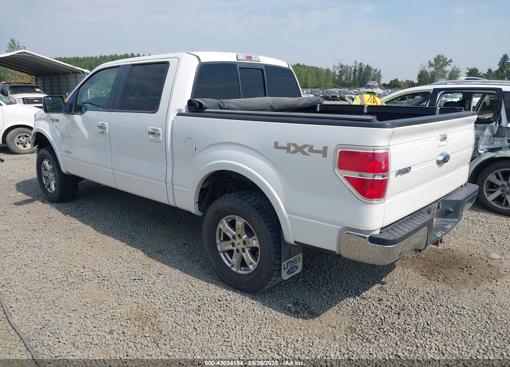 2013 FORD F-150 LARIAT VIN: 1FTFW1ET1DFA68344