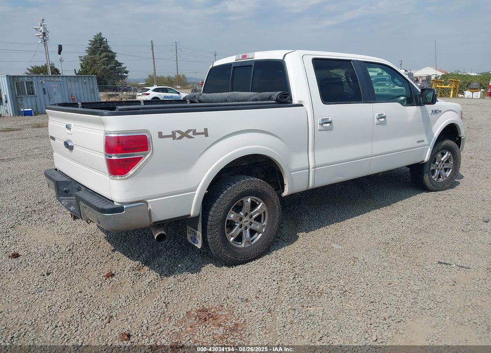 2013 FORD F-150 LARIAT VIN: 1FTFW1ET1DFA68344