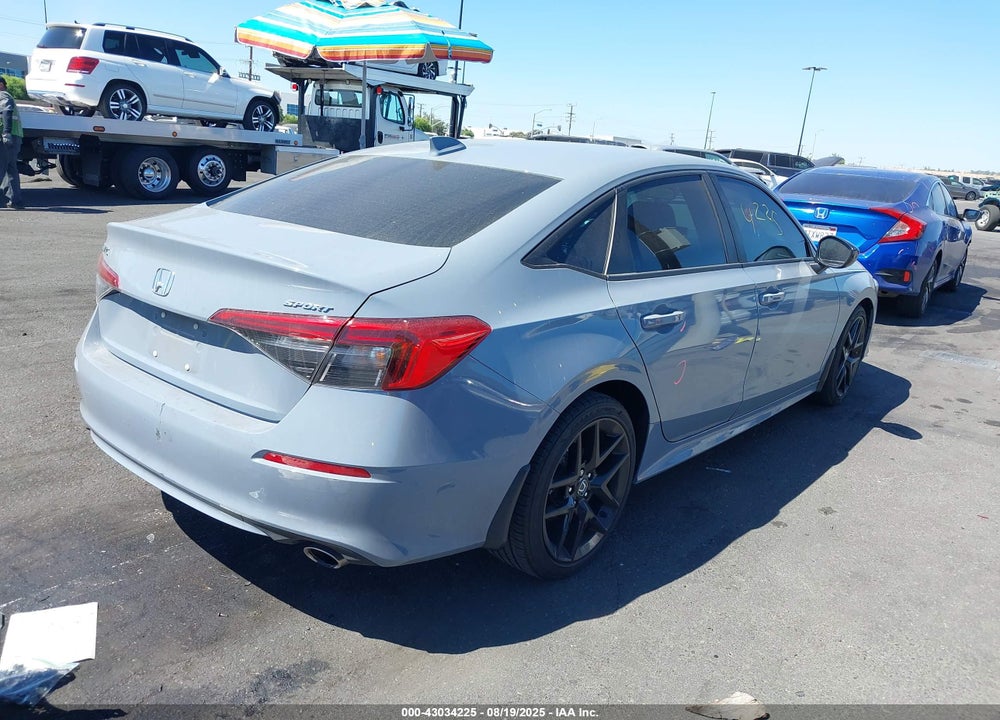 2022 HONDA CIVIC SPORT VIN: 2HGFE2F57NH601419