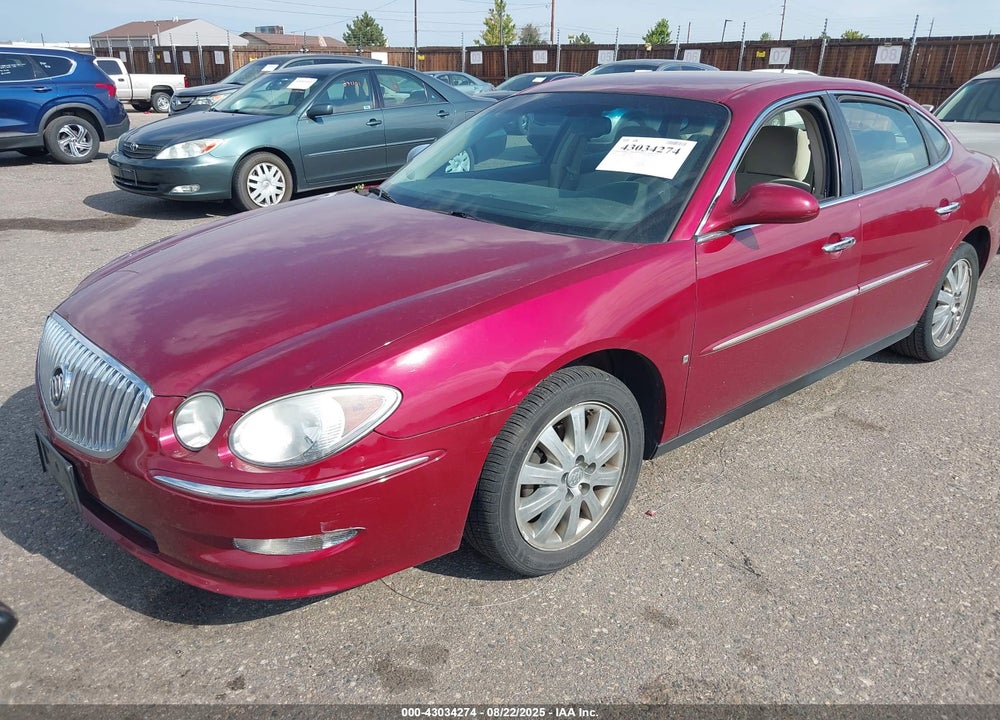 2009 BUICK LACROSSE VIN: 2G4WC582X91131499