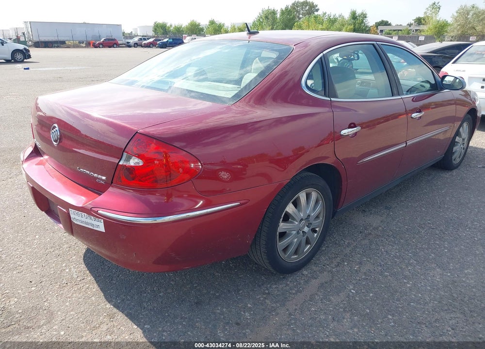 2009 BUICK LACROSSE VIN: 2G4WC582X91131499